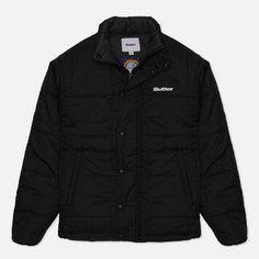 Мужской пуховик Butter Goods Grid Puffer, цвет чёрный, размер XL