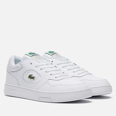 Мужские кроссовки Lacoste Lineset Leather, цвет белый, размер 40.5 EU