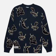 Мужской свитер Butter Goods Critter, цвет синий, размер M