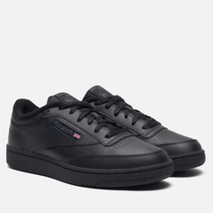 Мужские кроссовки Reebok Club C 85, цвет чёрный, размер 45.5 EU