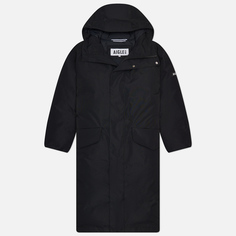 Мужская куртка парка Aigle Long Hooded MTD Ultra Hot, цвет чёрный, размер S