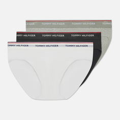 Комплект мужских трусов Tommy Hilfiger Underwear 3-Pack Cotton Briefs, цвет серый, размер S