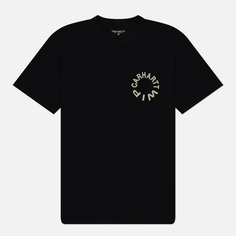 Мужская футболка Carhartt WIP Work Varsity, цвет чёрный, размер XL
