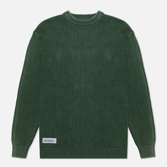 Мужской свитер Butter Goods Washed, цвет зелёный, размер M