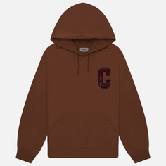 Мужская толстовка Carhartt WIP Hooded Wiles, цвет коричневый, размер L