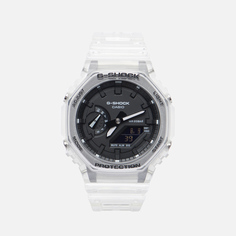 Наручные часы CASIO G-SHOCK GA-2100SKE-7A Skeleton Series, цвет белый