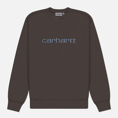 Мужская толстовка Carhartt WIP Carhartt, цвет коричневый, размер S