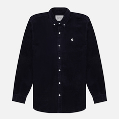 Мужская рубашка Carhartt WIP Madison Cord, цвет синий, размер XL