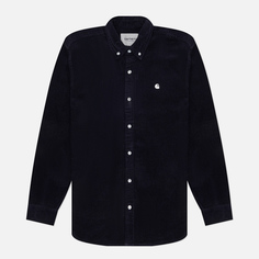 Мужская рубашка Carhartt WIP Madison Cord, цвет синий, размер XL