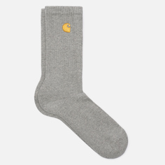 Носки Carhartt WIP Chase, цвет серый