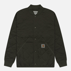 Мужская куртка лайнер Carhartt WIP Barrow Liner, цвет оливковый, размер S