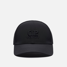 Кепка C.P. Company Chrome-R Logo Recycled, цвет чёрный