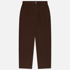 Мужские брюки Uniform Bridge HBT Deck, цвет коричневый, размер M