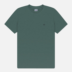 Мужская футболка C.P. Company 30/1 Jersey Goggle, цвет зелёный, размер L