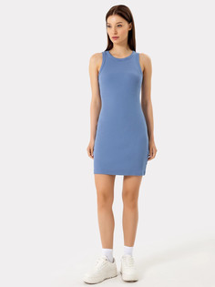 Мини-платье женское в серо-синем оттенке Mark Formelle