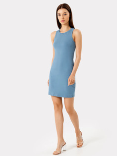 Мини-платье женское в серо-голубом оттенке Mark Formelle