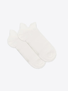Спортивные короткие мужские носки из пряжи coolmax® белого цвета Mark Formelle