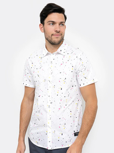 Текстильная рубашка с короткими рукавами Mark Formelle