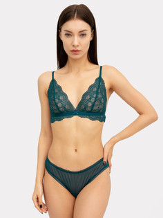 Трусы женские бразилиана в зеленом оттенке Mark Formelle