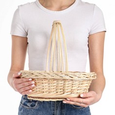 Корзина,овальная, 20х30 см No Brand