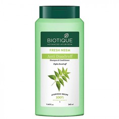 Шампунь-кондиционер для волос против перхоти с нимом 120мл Biotique