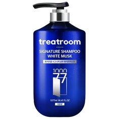 Парфюмированный шампунь для волос с ароматом белого мускуса 1077мл Treatroom
