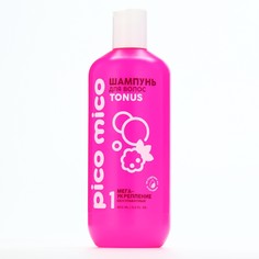 Шампунь pico mico-tonus, мега-укрепление, безсульфатный, 400 мл Beauty Fox
