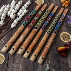 Музыкальный инструмент бамбук No Brand