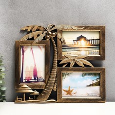 Фоторамка на 3 фото 10х15 см No Brand