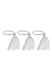 Комплект из трех колец Jil Sander