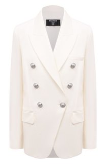 Шерстяной жакет Balmain
