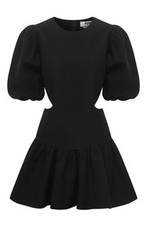 Платье из вискозы и льна MSGM