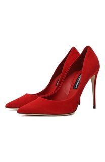 Замшевые туфли Cardinale Dolce & Gabbana