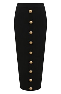 Юбка из вискозы Balmain