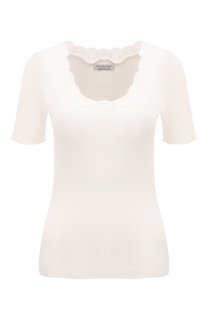 Лонгслив из шелка и хлопка Eva B.Bitzer