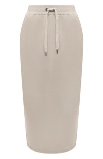 Хлопковая юбка Brunello Cucinelli