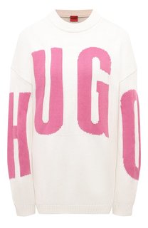 Хлопковый свитер HUGO