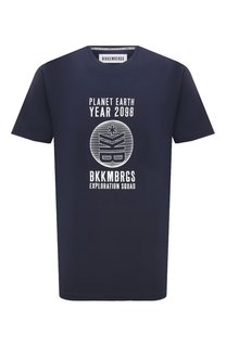 Хлопковая футболка Dirk Bikkembergs