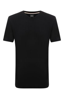 Хлопковая футболка BOSS