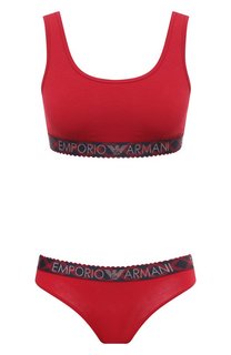 Комплект из бюстгальтера и трусов Emporio Armani