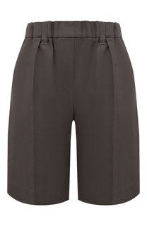 Шорты из вискозы Brunello Cucinelli