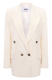 Шерстяной жакет MSGM