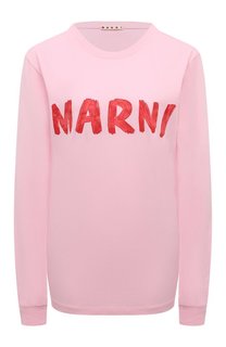 Хлопковый лонгслив Marni