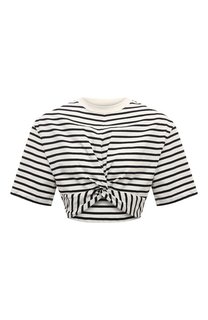 Хлопковая футболка MSGM