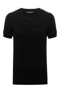 Хлопковая футболка Dolce & Gabbana
