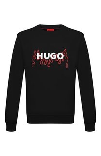 Хлопковый свитшот HUGO