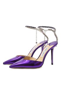 Кожаные туфли Saeda 100 Jimmy Choo