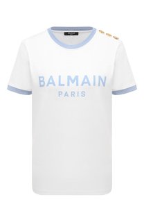 Хлопковая футболка Balmain