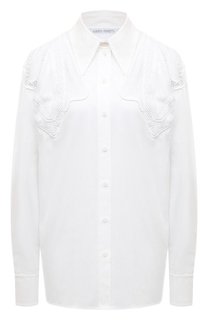 Хлопковая блузка Alberta Ferretti