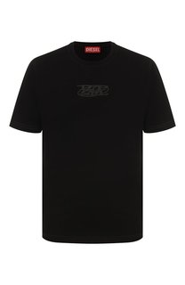 Хлопковая футболка Diesel